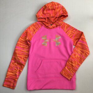 UNDER ARMOUR Kids Youth UA Storm Wind Water Proof Breathable Hood Pullover Shirt